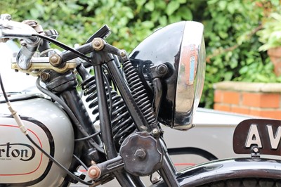 Lot 341 - 1934 Norton 16H Outfit