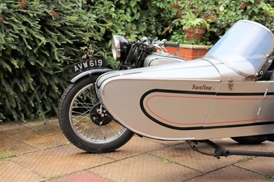 Lot 341 - 1934 Norton 16H Outfit