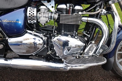 Lot 202 - 2010 Triumph America 865