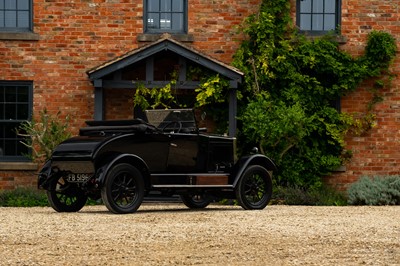 Lot 63 - 1926 Morris Cowley 'Flatnose' 2-Seater Tourer with Dickey