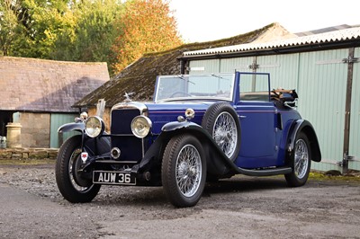 Lot 87 - 1933 Alvis Firefly Drophead Coupe