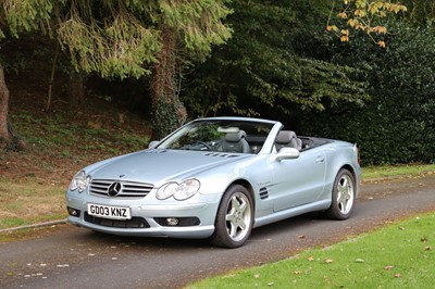 Lot 134 - 2003 Mercedes-Benz SL55 AMG