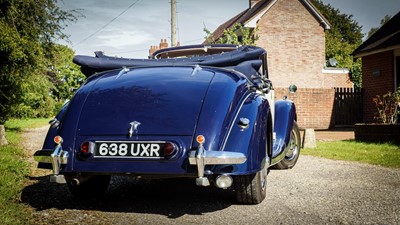 Lot 86 - 1950 Riley RMD Drophead Coupe