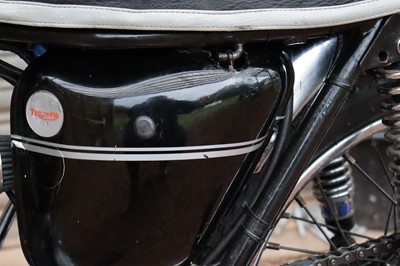 Lot 217 - 1956 Triumph 21 3TA Special