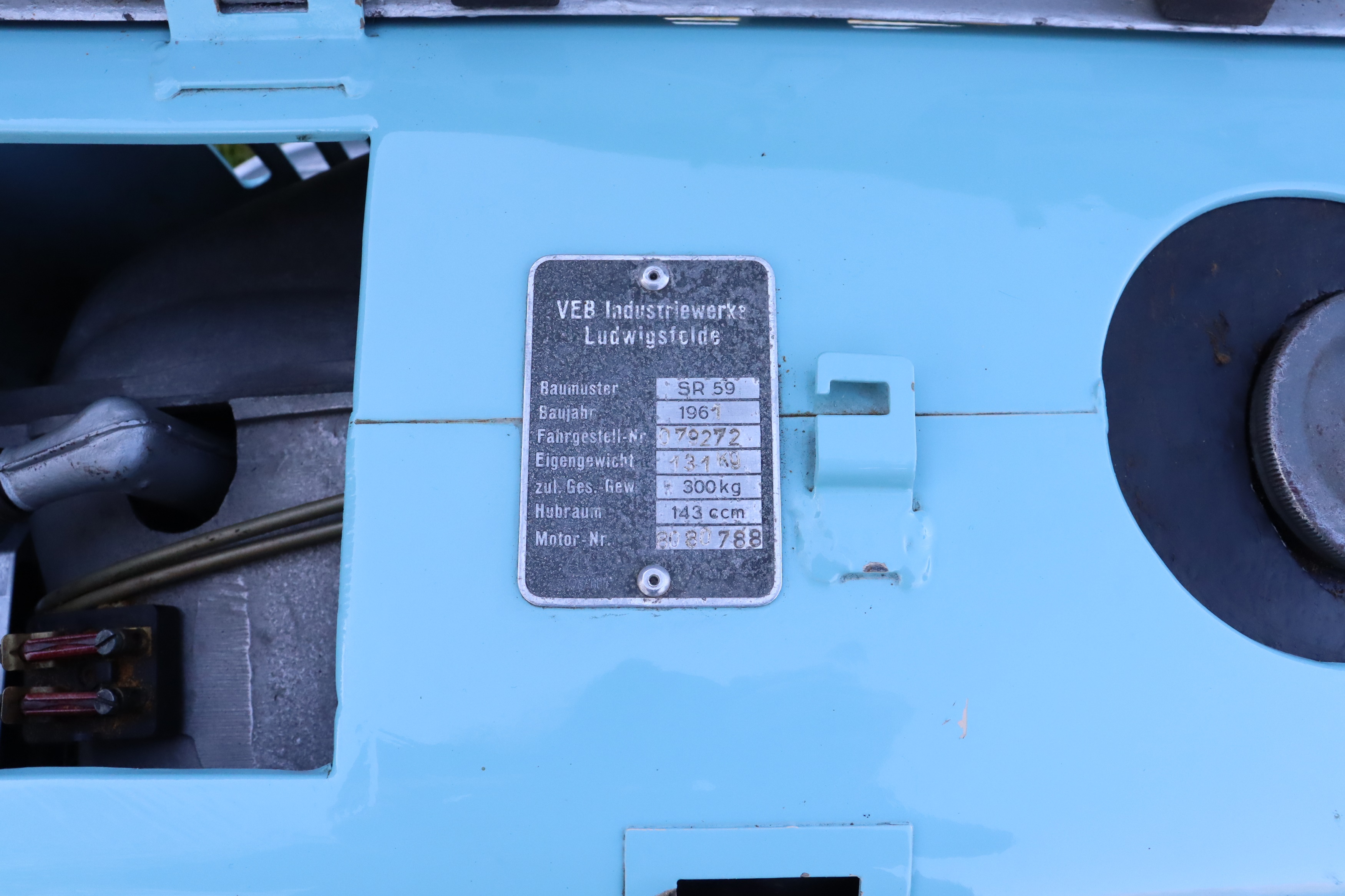 Bremszugfeder Hinten - Für IWL SR56 Wiesel & SR59 Berlin