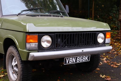 Lot 7 - 1972 Range Rover 'Two Door' Suffix A