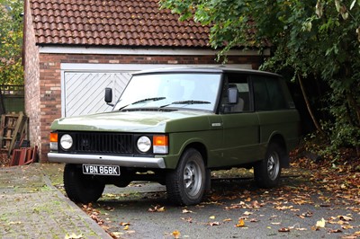 Lot 7 - 1972 Range Rover 'Two Door' Suffix A