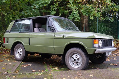 Lot 7 - 1972 Range Rover 'Two Door' Suffix A