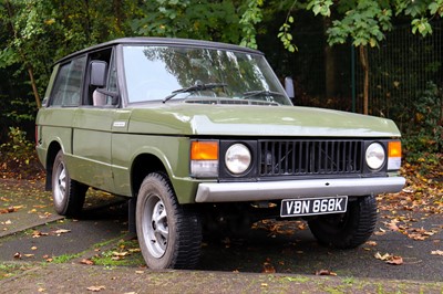 Lot 7 - 1972 Range Rover 'Two Door' Suffix A