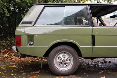 Lot 7 - 1972 Range Rover 'Two Door' Suffix A