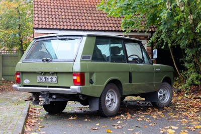 Lot 7 - 1972 Range Rover 'Two Door' Suffix A