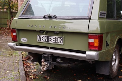 Lot 7 - 1972 Range Rover 'Two Door' Suffix A