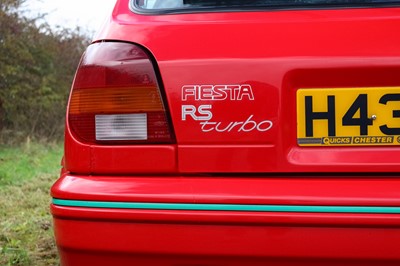 Lot 156 - 1991 Ford Fiesta RS Turbo