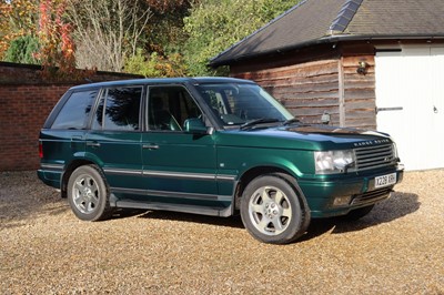 Lot 100 - 2001 Range Rover 30th Anniversary Edition