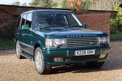 Lot 100 - 2001 Range Rover 30th Anniversary Edition