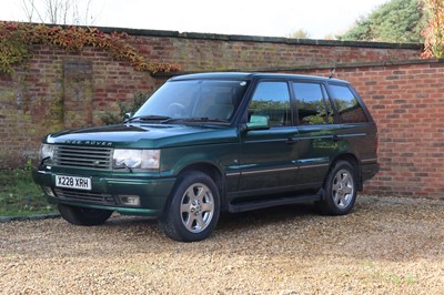 Lot 100 - 2001 Range Rover 30th Anniversary Edition