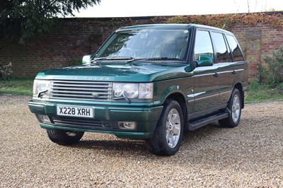 Lot 100 - 2001 Range Rover 30th Anniversary Edition