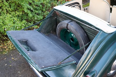 Lot 1 - 1952 Singer 4AB Roadster