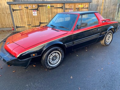 Lot 41 - 1987 Fiat X1/9 VS