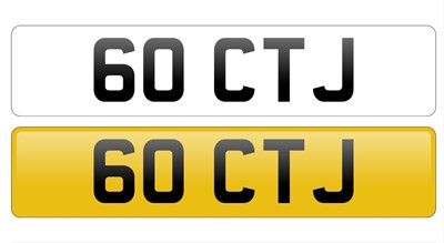 Lot 124 - Registration Number '60 CTJ'