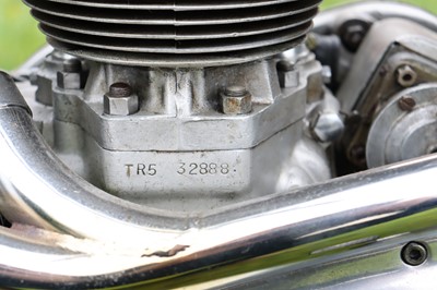 Lot 279 - 1952 Triumph Trophy