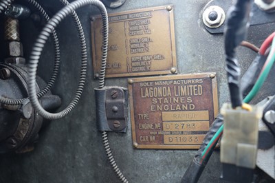 Lot 132 - 1935 Lagonda Rapier de Clifford Special