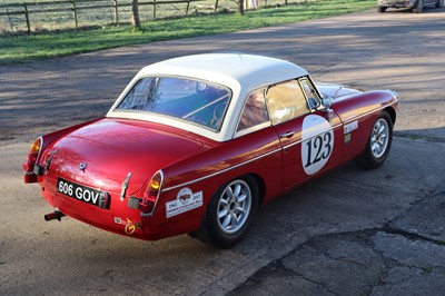 Lot 1962 MG B Roadster Competition Roadster