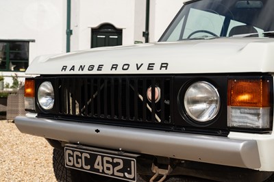 Lot 1971 Range Rover Two-Door 'Suffix A'