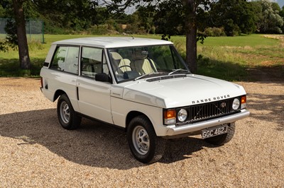 Lot 53 - 1971 Range Rover Two-Door 'Suffix A'