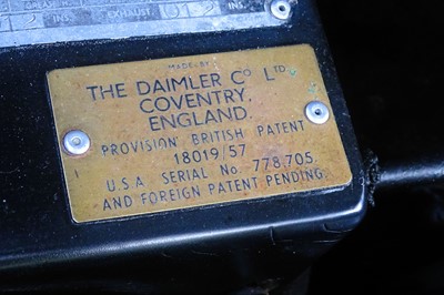 Lot 34 - 1964 Daimler SP250 Dart