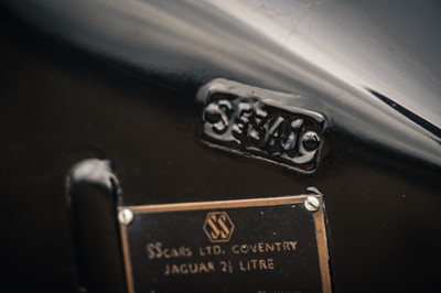 Lot 86 - 1937 Jaguar SS 2.5 Litre Sports Saloon