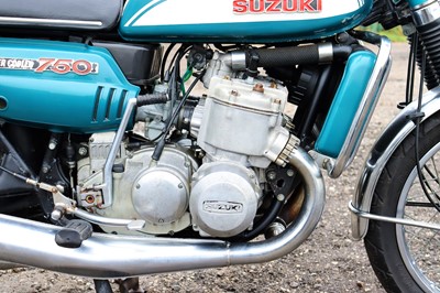 Lot 259 - 1972 Suzuki GT750 J