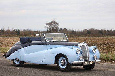 Lot 1952 Daimler DB18 Special Sports Drophead Coupe