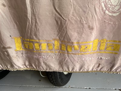 Lot 101 - c.1964 Original Lambretta Dealer's Shop Banner (UK Concessionaires)
