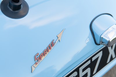Lot 112 - 1959 Austin-Healey 'Frogeye' Sprite