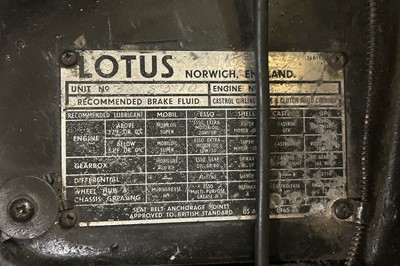 Lot 19 - 1969 Lotus Elan S4 Fixed Head Coupe