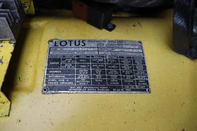 Lot 60 - 1977 Lotus Elite 501