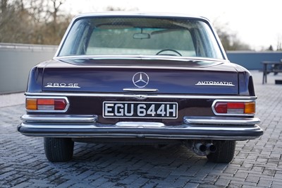 Lot 39 - 1970 Mercedes-Benz 280SE