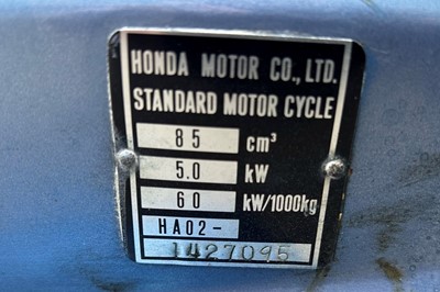 Lot 346 - 1988 Honda C90/125 Cub