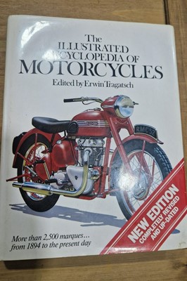 Lot 206 - 13 Boxes of Books 'The Illustrated Encyclopedia Of  Motorcycles' by Erwin Tragatsch