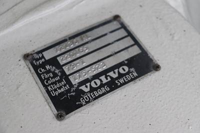 Lot 91 - 1966 Volvo 121 Saloon