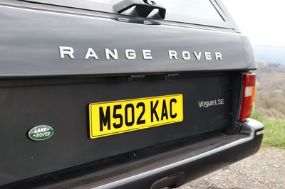 Lot 66 - 1995 Range Rover Classic Vogue LSE 4.2 Litre