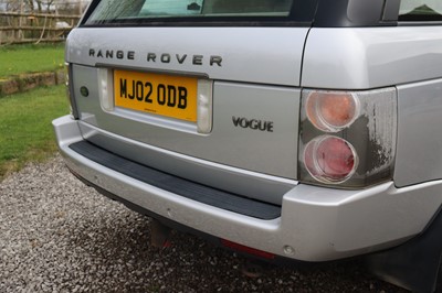 Lot 8 - 2002 Range Rover Vogue V8