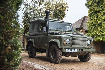 Lot 1999 Land Rover Defender 90 Wolf Winter Water (REMUS Package)
