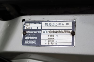 Lot 113 - 1992 Mercedes-Benz 500 SL