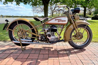 Lot 1930 Harley Davidson Model C