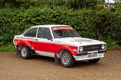Lot 1977 Ford Escort MkII Rally Car