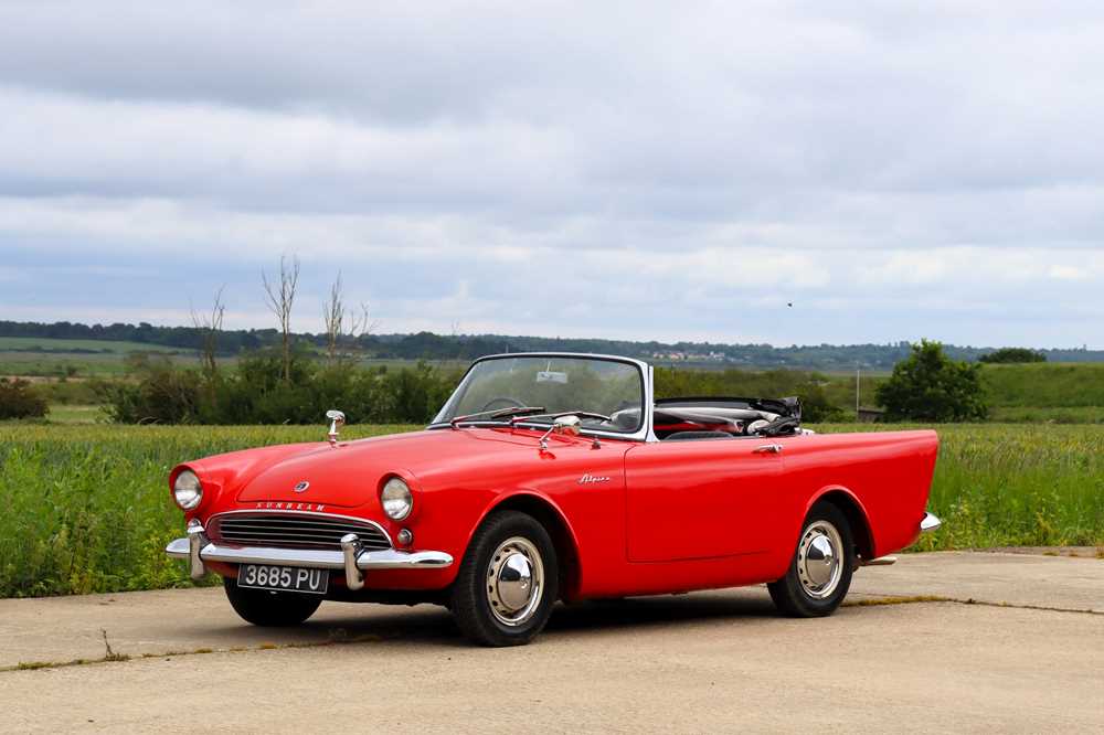 Lot 9 - 1960 Sunbeam Alpine Series II