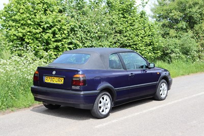 Lot 47 - 1997 Volkswagen Golf Avantgarde Cabriolet