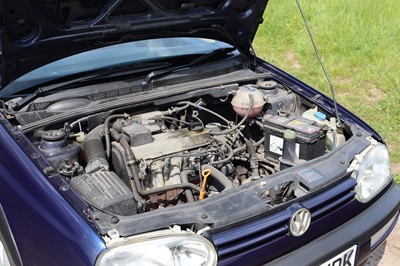 Lot 47 - 1997 Volkswagen Golf Avantgarde Cabriolet